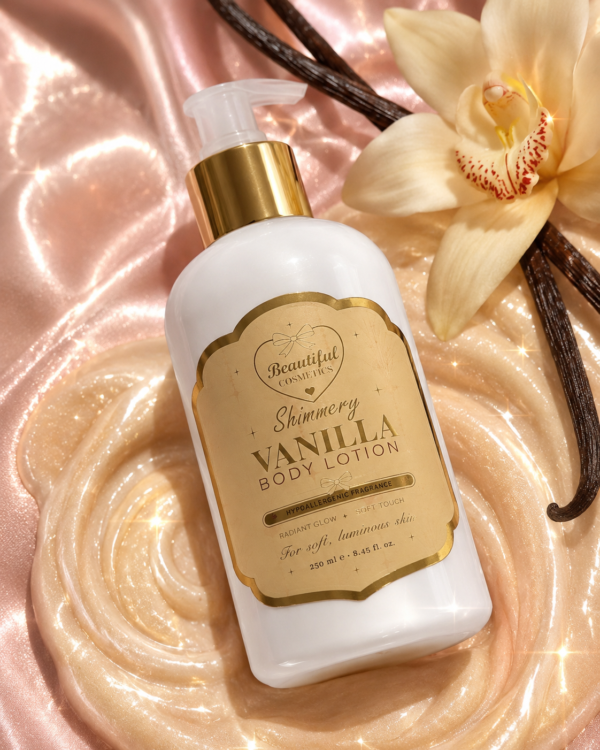6a3c72c6-6795-4549-ba18-e4aacd64b581 Shimmery Vanilla Body Lotion 🍦✨